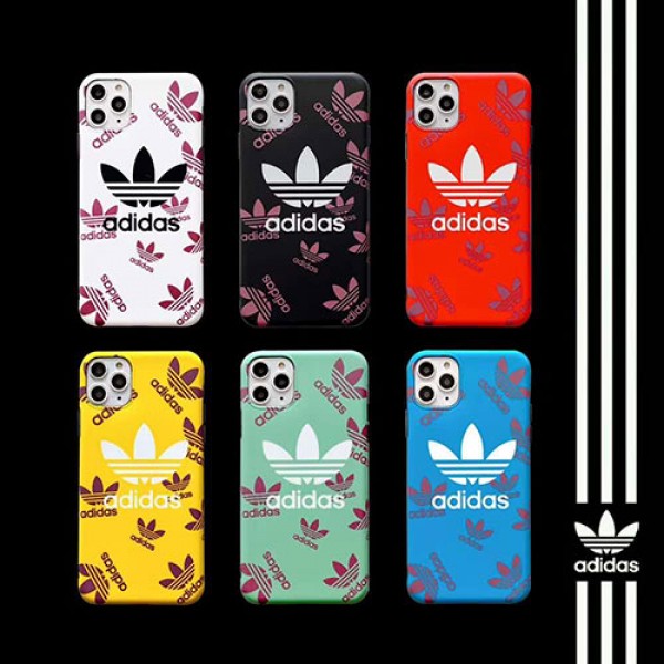 Adidas/アディダスブランドiphone 12 2020ケース激安iphone 7/8 plus/se2ケースiphone11/12pro maxジャケットスマホケース コピー