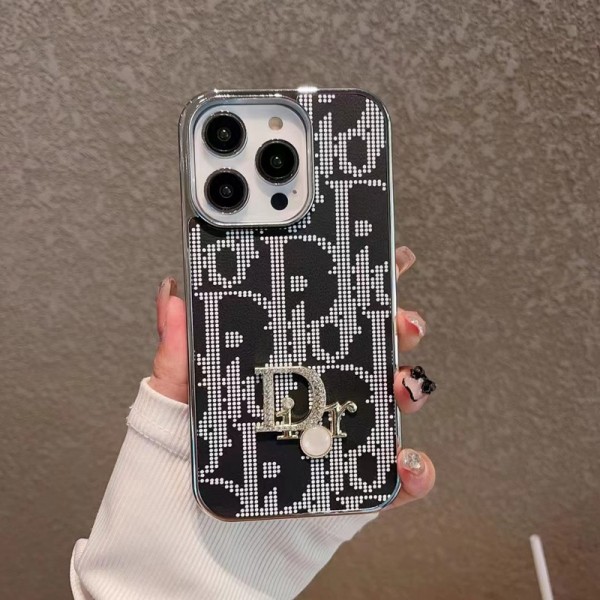 Dior ディオールブランドiphone 14 plus 15 pro maxケースハイブランド アイフォン15 14+ 13 pro max レディースメンズ激安iphone 14 15 plusケースカバースタンド付きiphone14/13 pro max スマホケース コピー