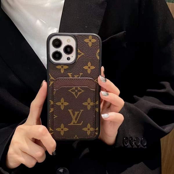 Lv ルイヴィトン Gucci グッチ おしゃれiphone 16  pro max15 14 13 12 ケース 手帳型バッグ型iphone 16/14 pro/15 pro max 16 plus カバー ストラップ付 カード入れiphone16 pro 14 15 16 plusケースカバースタンド付きセレブ愛用全機種対応ハイブランドケース パロディ