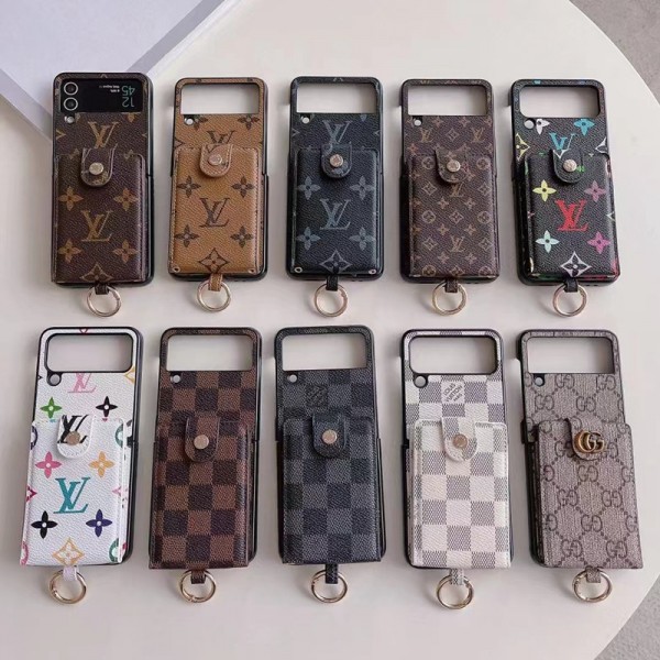 Lv ルイヴィトンハイブランド サムソン galaxy z flip3/4/5 iphone 13 14 15 pro max gucciアイホンカバーケース斜め掛けレディースメンズ激安iphone 14 15 13ケースカバー韓国風セレブ愛用 galaxy z flip 4 3ケース ジャケットスマホケース コピー