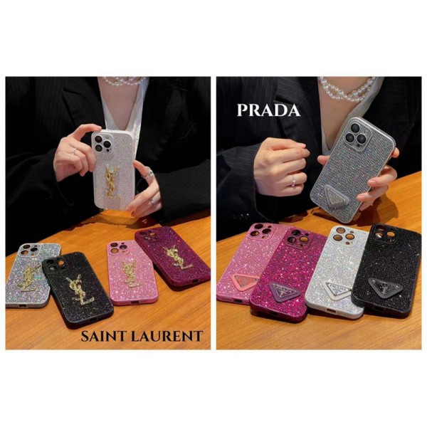 Ysl イブサンローラン Prada プラダハイブランド アイフォン16 plus15 14+ 16 pro max レディースメンズ激安iphone 16/14 pro/15 pro max 16 plus カバー ストラップ付 カード入れiphone16 pro 14 15 16 plusケースカバースタンド付きiphone16 15 14/13 pro max スマホケース コピー