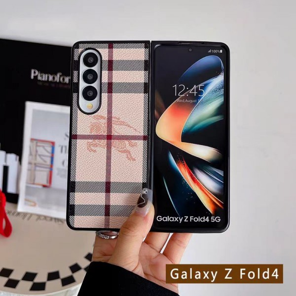 Burberry バーバリーブランドgalaxy z flip6 fold6 ケース折り畳み可ギャラクシー z fold6 5 4 3ケース 革製韓国風セレブ愛用 galaxy z flip6 5 4 3ケース ジャケットスマホケース コピーgalaxy z fold 6 5 4 3スマホケース コピー