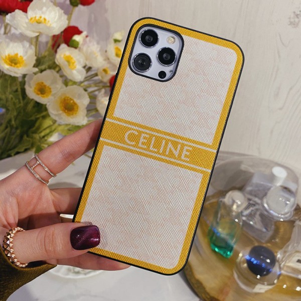 CELINE セリーヌハイブランド アイフォン16 15 14+ 13 pro max レディースメンズ激安iphone 16/14 pro/15 pro max xs/8/7 plusカバー ストラップ付 カード入れiphone 14 15 16 plusケースカバースタンド付きセレブ愛用全機種対応ハイブランドケース パロディ