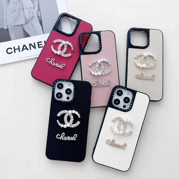 Chanel シャネルブランドiphone 16 14 plus 15 pro maxケースiphone 15/14 pro/15 pro max xs/8/7 plusカバー ストラップ付 カード入れセレブ愛用全機種対応ハイブランドケース パロディiphone14/13 pro max スマホケース コピー