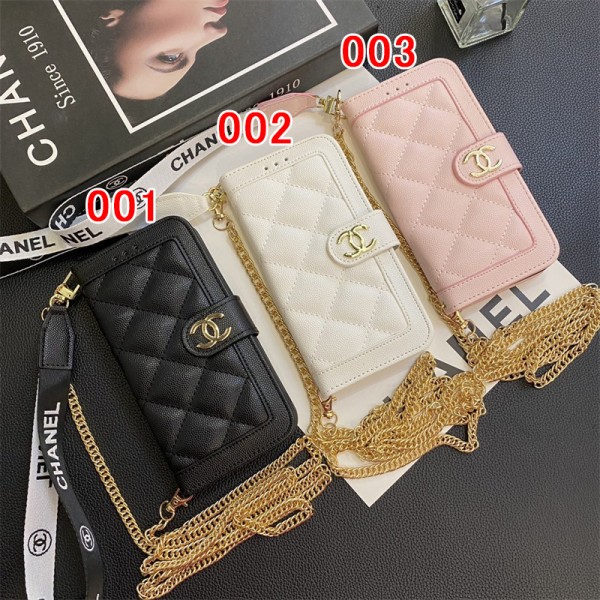 Chanel シャネルiphone 16/14 pro/15 pro max xs/8/7 plusカバー ストラップ付 カード入れiphone 14 15 16 plusケースカバースタンド付きセレブ愛用全機種対応ハイブランドケース パロディiphone16 15 14/13 pro max スマホケース コピー