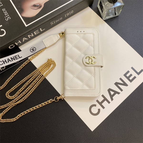 Chanel シャネルiphone 16/14 pro/15 pro max xs/8/7 plusカバー ストラップ付 カード入れiphone 14 15 16 plusケースカバースタンド付きセレブ愛用全機種対応ハイブランドケース パロディiphone16 15 14/13 pro max スマホケース コピー