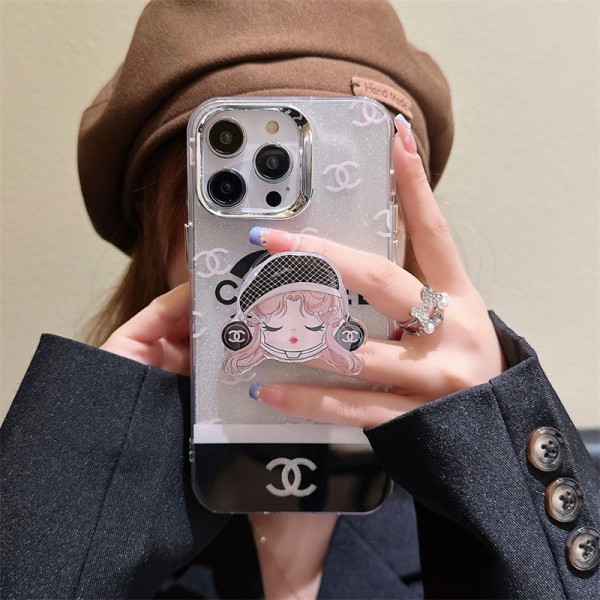 Chanel シャネルブランドiphone 16 14 plus 15 pro maxケースおしゃれiphone 16 15 2023 14 13 12 xr xs 8/7 plusケース 手帳型バッグ型iphone 14 15 16 plusケースカバースタンド付きセレブ愛用全機種対応ハイブランドケース パロディ