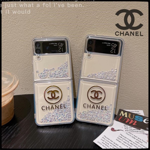 Chanel シャネルブランドgalaxy z flip 6 5 4 fold5 6 2024ケース折り畳み可ギャラクシー z fold6 5 4 3ケース 革製韓国風セレブ愛用 galaxy z flip6 5 4 3ケース ジャケットスマホケース コピーセレブ愛用全機種対応ハイブランドケース パロディ