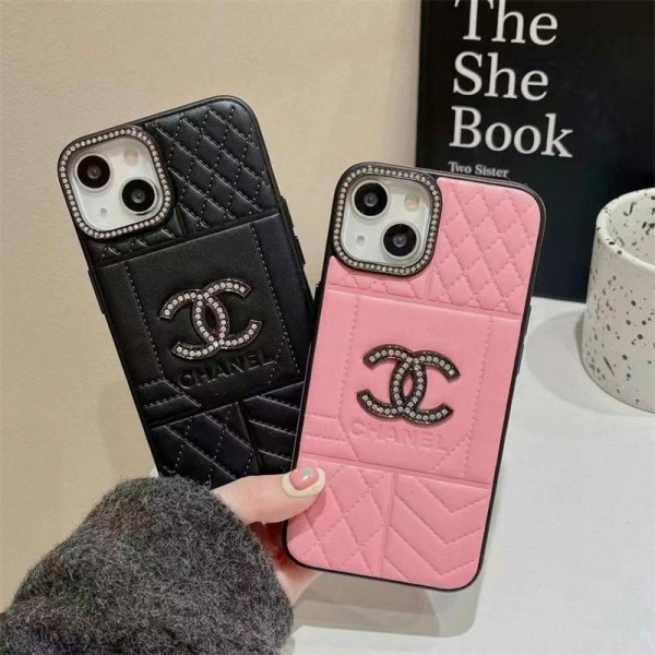 Chanel シャネルおしゃれiphone 16  pro max15 14 13 12 ケース バッグ型韓国風セレブ愛用 iphone 16 15 アイフォン16 15 14 13pro maxケース ジャケットスマホケース コピーセレブ愛用全機種対応ハイブランドケース パロディiphone16 15 14/13 pro max スマホケース コピー