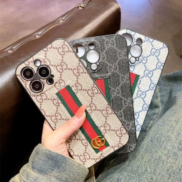 Gucci グッチブランドiphone 16 14 plus 15 pro maxケースiphone 14 15 16 plusケースカバースタンド付きセレブ愛用全機種対応ハイブランドケース パロディiphone16 15 14/13 pro max スマホケース コピー