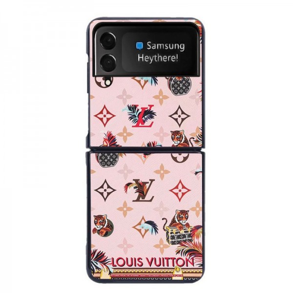 Lv ルイヴィトン折り畳み可ギャラクシー z fold6 5 4 3ケース 革製galaxy fold6 5 4 3 2ケースカバースタンド付き韓国風セレブ愛用 galaxy z flip6 5 4 3ケース ジャケットスマホケース コピーセレブ愛用全機種対応ハイブランドケース パロディ