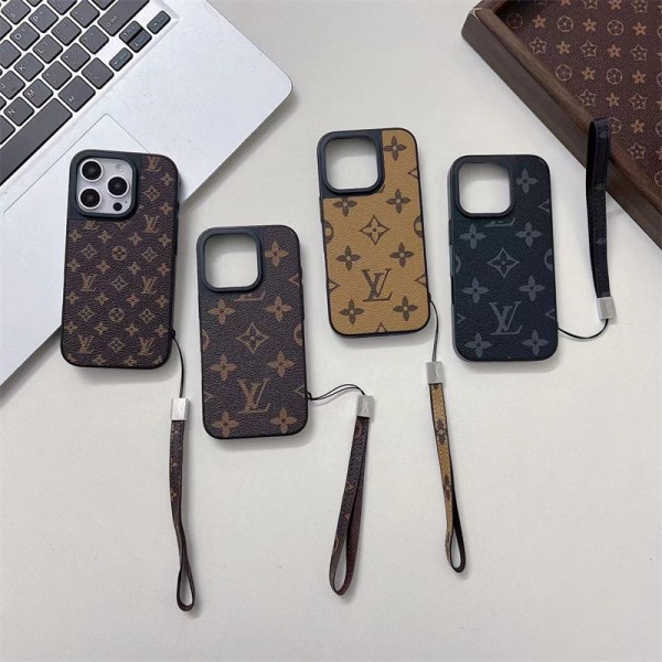 Lv ルイヴィトン グッチ Gucci Burberry バーバリー おしゃれiphone 16  pro max15 14 13 12 ケース 手帳型バッグ型iphone 16/14 pro/15 pro max 16 plus カバー ストラップ付 カード入れiphone16 pro 14 15 16 plusケースカバースタンド付きセレブ愛用全機種対応ハイブランドケース パロディ