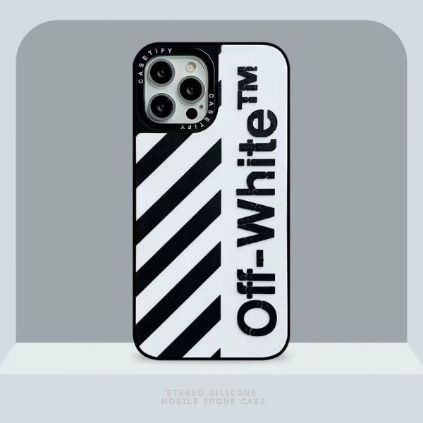 Off-White オフホワイトブランドiphone 16 14 plus 15 pro maxケースハイブランド アイフォン16 15 14+ 13 pro max レディースメンズ激安iphone 16/14 pro/15 pro max xs/8/7 plusカバー ストラップ付 カード入れiphone 14 15 16 plusケースカバースタンド付き