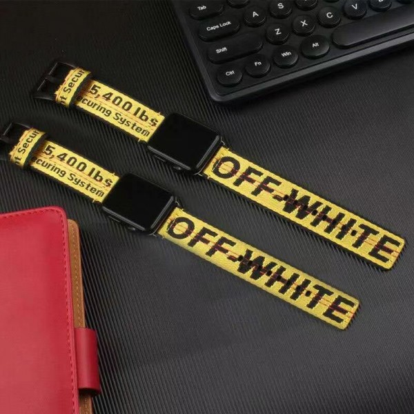 Off-White オフホワイトアップルウォッチ10 9バンドベルト アップルウォッチ7/8/9 10ベルトアップルウォッチ10/9/8/7/6/Se 2022 バンド 38/40/41/42/44/45/49cm 女性ビジネスマン用高級Apple Watch10/9/8/7ブランドバンド本革