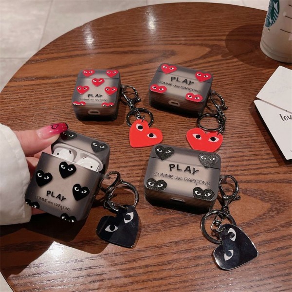 コムデギャルソン リンカン comme des garconsハイブランド  AirPods 4 3 pro3 2ケースストラップ airpods 4カバー 耐衝撃 エアーポッズ4プロ2ケース 激安 ブランド エアーポッズ4 プロ2 3/2/1ケースブランド AirPods 4/3 Pro2/proケース メンズレディーズ