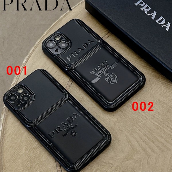 Prada プラダブランドiphone 16 14 plus 15 pro maxケースおしゃれiphone 16 15 2023 14 13 12 xr xs 8/7 plusケース 手帳型バッグ型iphone 16/14 pro/15 pro max xs/8/7 plusカバー ストラップ付 カード入れセレブ愛用全機種対応ハイブランドケース パロディ