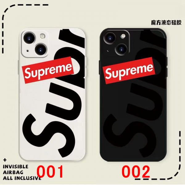 Supreme シュプリームブランドiphone 14 plus 15 pro maxケース韓国風セレブ愛用 iphone 15 アイフォン 15 14 13pro maxケース ジャケットスマホケース コピーセレブ愛用全機種対応ハイブランドケース パロディiphone14/13 pro max スマホケース コピー