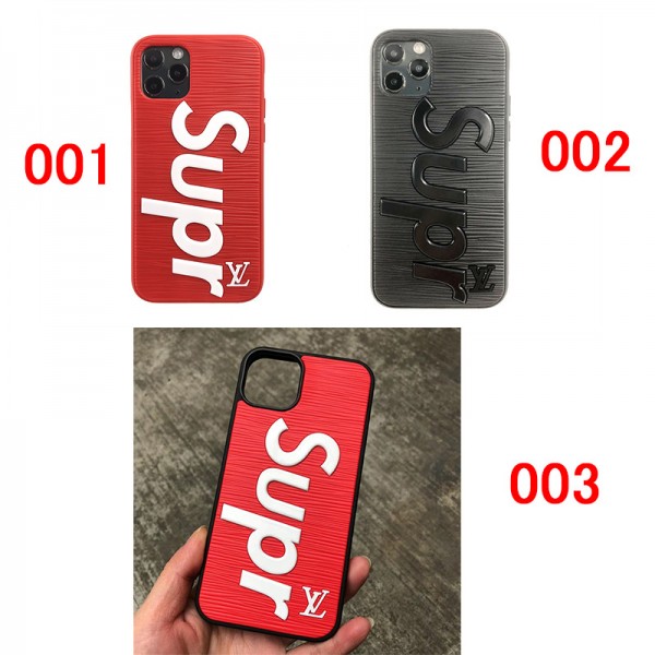 Supreme シュプリームブランドiphone 16 14 plus 15 pro maxケースiphone 14 15 16 plusケースカバースタンド付き韓国風セレブ愛用 iphone 16 15 アイフォン 15 14 13pro maxケース ジャケットスマホケース コピーiphone16 15 14/13 pro max スマホケース コピー