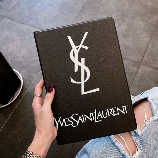 Ysl イブサンローランIpad Air6/5/4 Ipad Mini7/6/5/4/3カバー手帳型アイパッド air 第6世代 11インチ 13インチ pro 11インチ 12.9インチカバー手帳型 IPadミニ7/6/5/4ケースカバー ブランドipad air 6 5 パロディメンズ レディースアイパッドエア1/2/3/4/5/6 11インチ 13インチ ケース