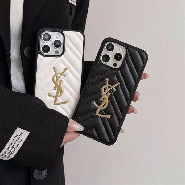 Ysl イブサンローランブランドiphone 16 15 plus 16 pro maxケースおしゃれiphone 16  pro max15 14 13 12 ケース 手帳型バッグ型セレブ愛用全機種対応ハイブランドケース パロディiphone16 15 14/13 pro max スマホケース コピー