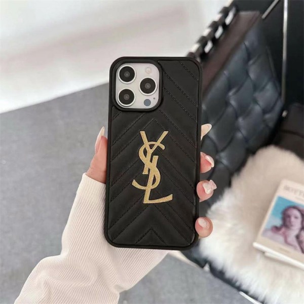 Ysl イブサンローランブランドiphone 16 15 plus 16 pro maxケースおしゃれiphone 16  pro max15 14 13 12 ケース 手帳型バッグ型セレブ愛用全機種対応ハイブランドケース パロディiphone16 15 14/13 pro max スマホケース コピー