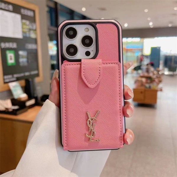 Ysl イブサンローラン ブランドiphone 16 15 plus 16 pro maxケース おしゃれ iphone 16  pro max15 14 13 12 ケース 手帳型バッグ型iphone 16/14 pro/15 pro max 16 plus カバー ストラップ付 カード入れiphone16 15 14/13 pro max スマホケース コピー