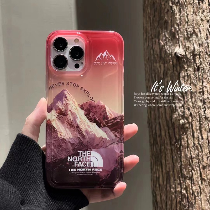 ザノースフェイス THE NORTH FACEブランドiphone 14 plus 15 pro maxケース