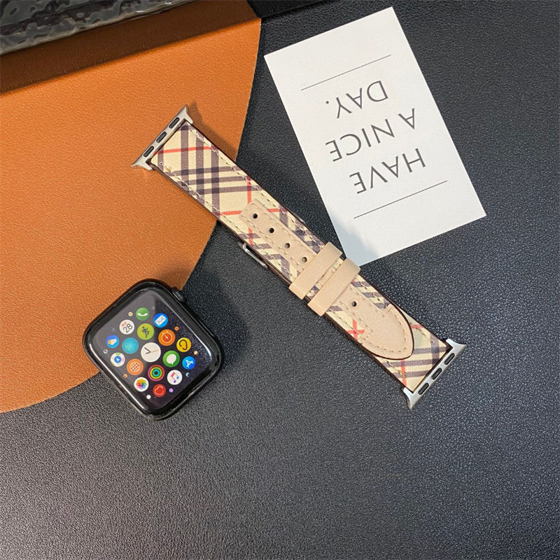 バーバリーApple Watch10/9/8/7ブランドバンド