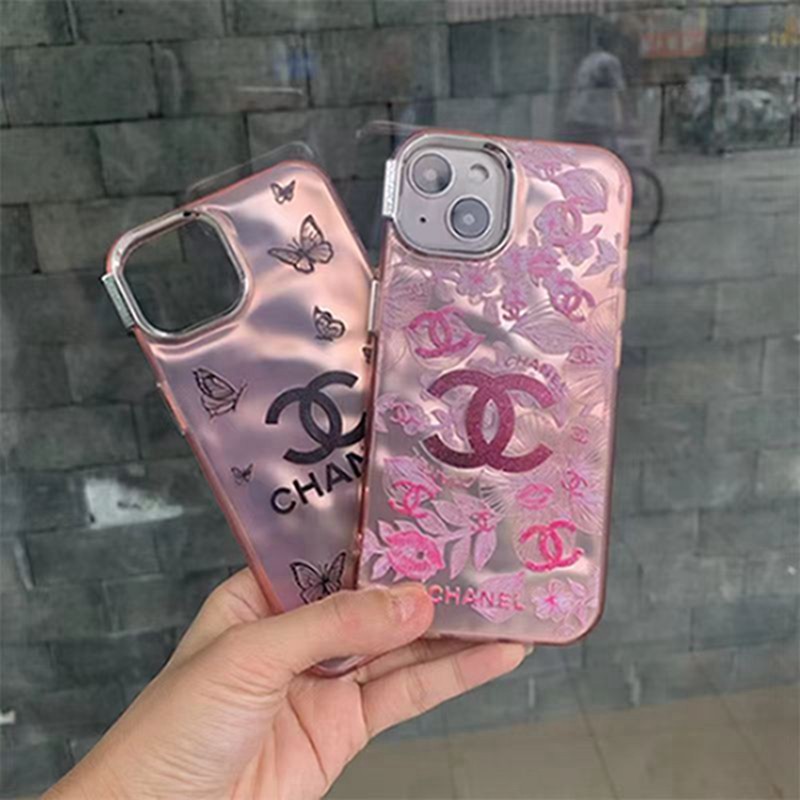 Chanel シャネルiphone 15/14 pro/15 pro max xs/8/7 plusカバー ストラップ付 カード入れ韓国風セレブ愛用 i