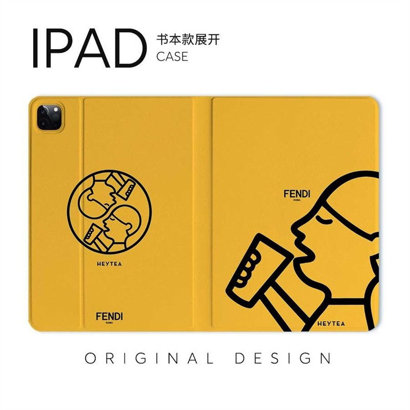 Fendi フェンデイブランドIpad  11th10th 2024ケースアイパッド air 第6世代 11インチ 13インチ pro 11インチ 12.9インチカバー