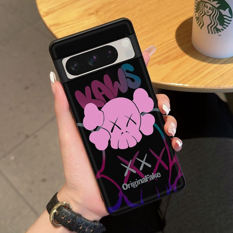 Kaws カウズGoogle Pixel 8a/7/6 pro xperia 1vi 10 v 5 ivケース