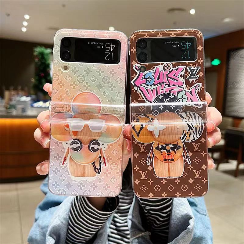 Lv ルイヴィトンgalaxyflip5 4 3 2ケースカバー韓国風