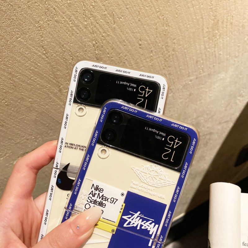 Nike ナイキ折り畳み可ギャラクシー z fold6 5 4 3ケース 革製韓国風セレブ愛用 galaxy z flip6 5 4 3ケース