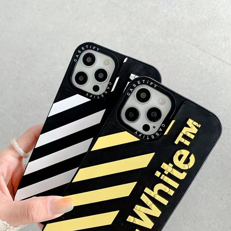 Off-White オフホワイトブランドiphone 16 14 plus 15 pro maxケースiphone 16/14 pro/15 pro max xs/8/7 plusカバー