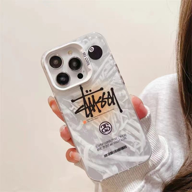 Stussy ステューシーギャラクシーa54 a55ハイブランドスマホケースセレブ愛用するブランドgalaxy a54 a55ケース