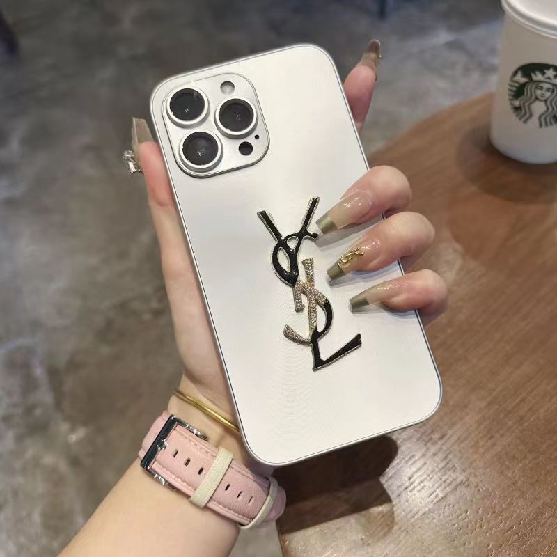 Ysl イブサンローランハイブランド アイフォン15 14+ 13 pro max レディースメンズ激安iphone 14 15 plusケース